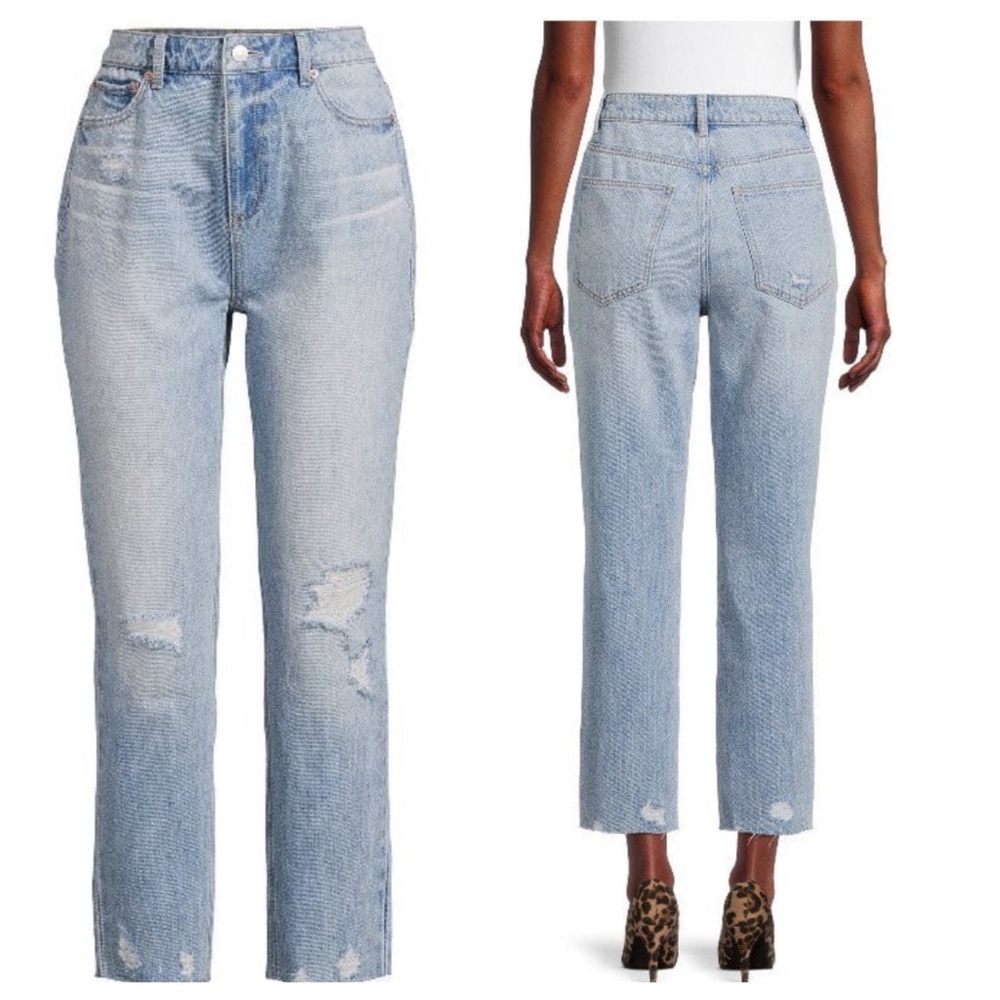 No Boundaries Super High-Rise Slim Straight Crops
